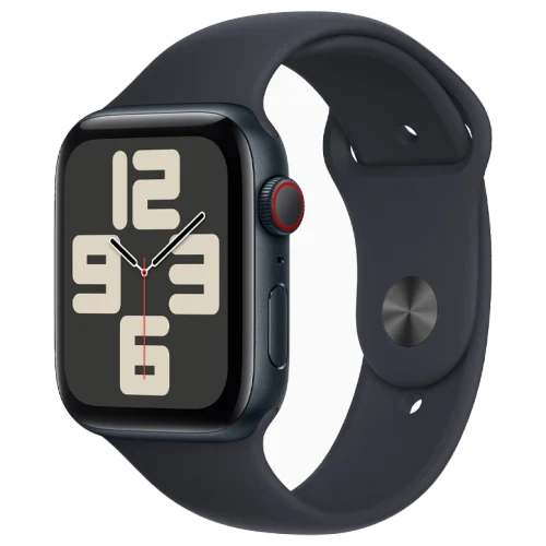 Apple Watch SE 2 (2023) 44mm Midnight Aluminium Midnight Sport Band LTE