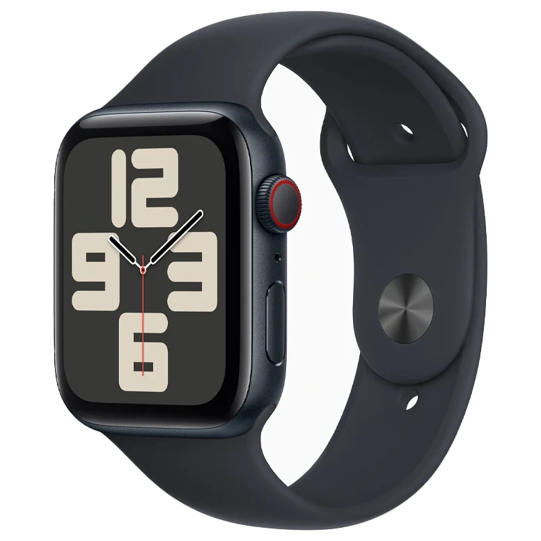 Apple Watch SE 2 (2023) 44mm Midnight Aluminium Midnight Sport Band LTE 2