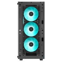 Корпус для ПК DeepCool CC560 V2 Mid Tower, Черный 5