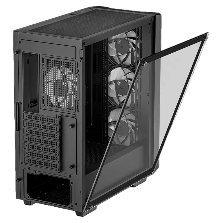 Корпус для ПК DeepCool CC560 V2 Mid Tower, Черный 7