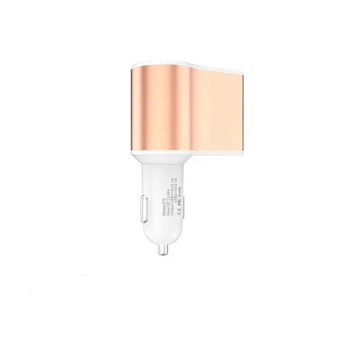 HOCO Z10 Cigarette-Lighter Car Charger with Digital Display