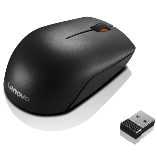 Беспроводная мышь Lenovo 300 compact, Black