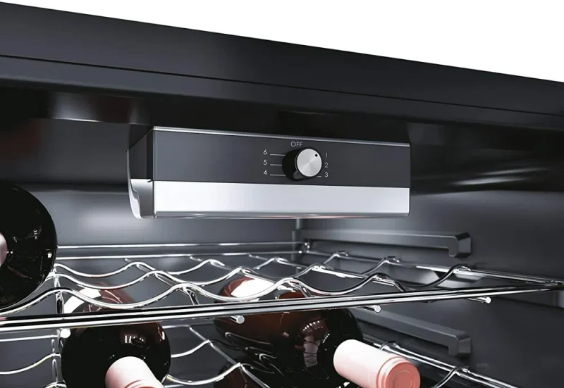 Dulap pentru vin Candy CWC 150 EM/N, Negru 3