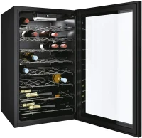 Dulap pentru vin Candy CWC 150 EM/N, Negru 2