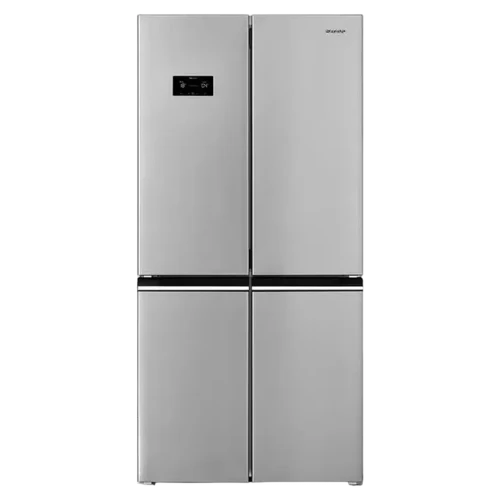 Frigider Sharp SJ-NFA35IHXIE-EU, Oțel inoxidabil