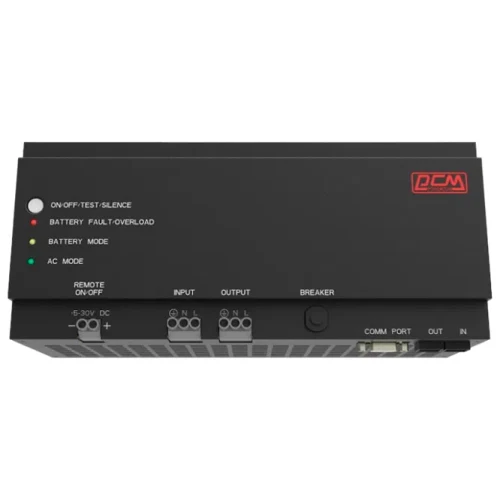 Sursă de alimentare neîntreruptibilă PowerCom DRU-850, Black