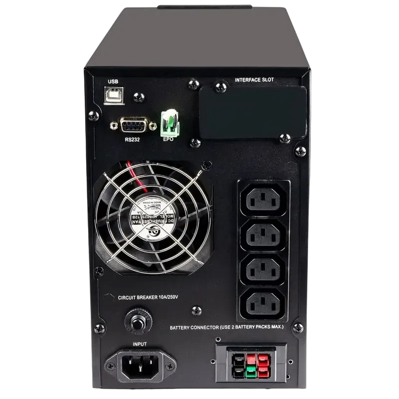 Источник бесперебойного питания PCM MAC-1000, Black 4