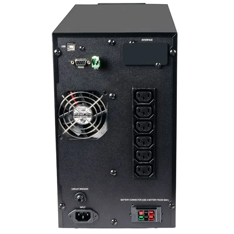 Источник бесперебойного питания PCM MAC-1500, Black 3
