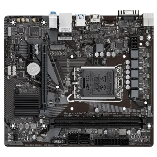 Placă de bază Gigabyte H610M H V2 LGA1700 Micro-ATX