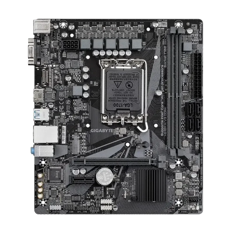 Placă de bază Gigabyte H610M H V3 DDR4 LGA1700 Micro-ATX 4