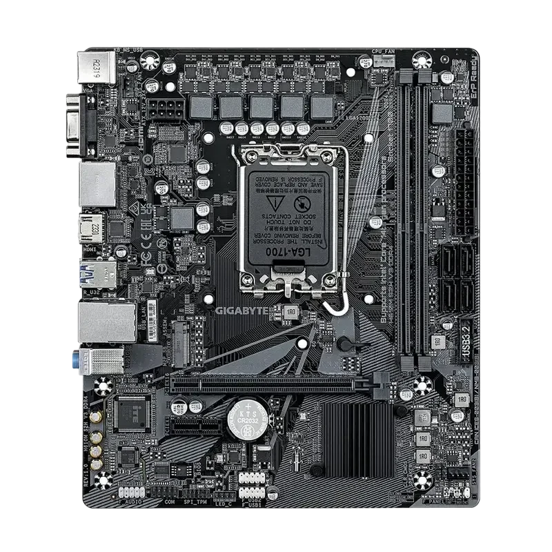 Placă de bază Gigabyte H610M S2H V3 DDR4, Black 2