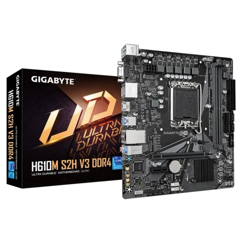 Placă de bază Gigabyte H610M S2H V3 DDR4, Black