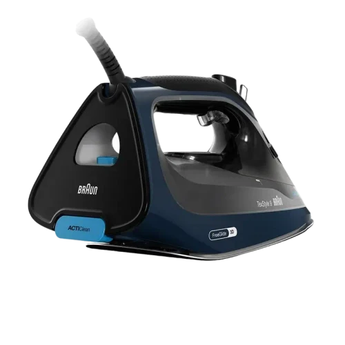 Fier de călcat Braun SI 9682 DB, 3200W, Negru/Albastru