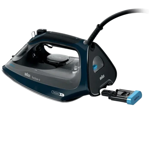 Fier de călcat Braun SI 9682 DB, 3200W, Negru/Albastru