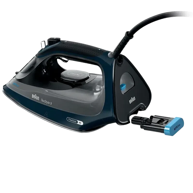 Утюг Braun SI 9682 DB, 3200Вт, Черный/Синий 4