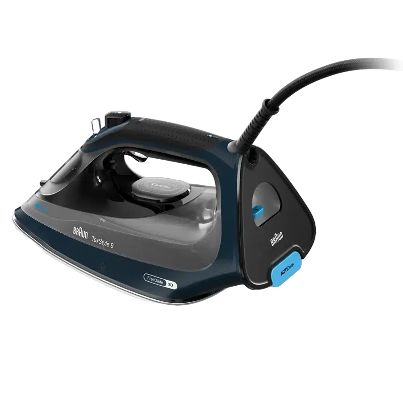 Утюг Braun SI 9682 DB, 3200Вт, Черный/Синий 2