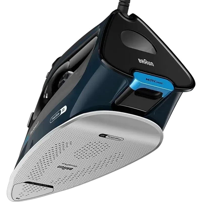 Утюг Braun SI 9682 DB, 3200Вт, Черный/Синий 6