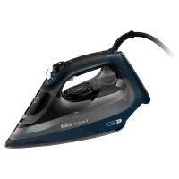 Утюг Braun SI 9682 DB, 3200Вт, Черный/Синий