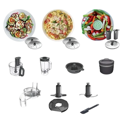 Кухонный комбайн Kenwood FDP65.820SI, Серебристый