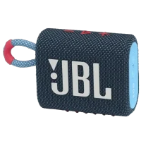 JBL GO 3, Синий/розовый
