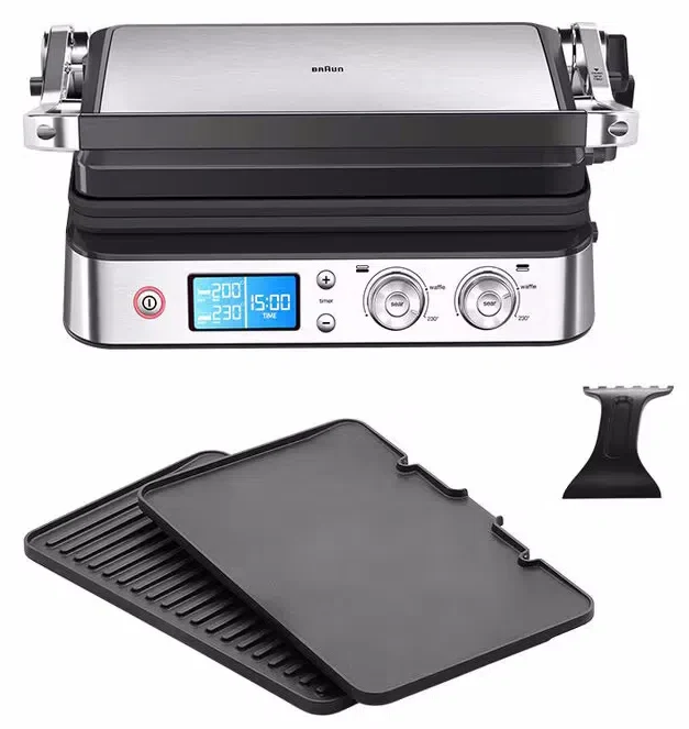 Gratar electric Braun CG 9047, Inox 3