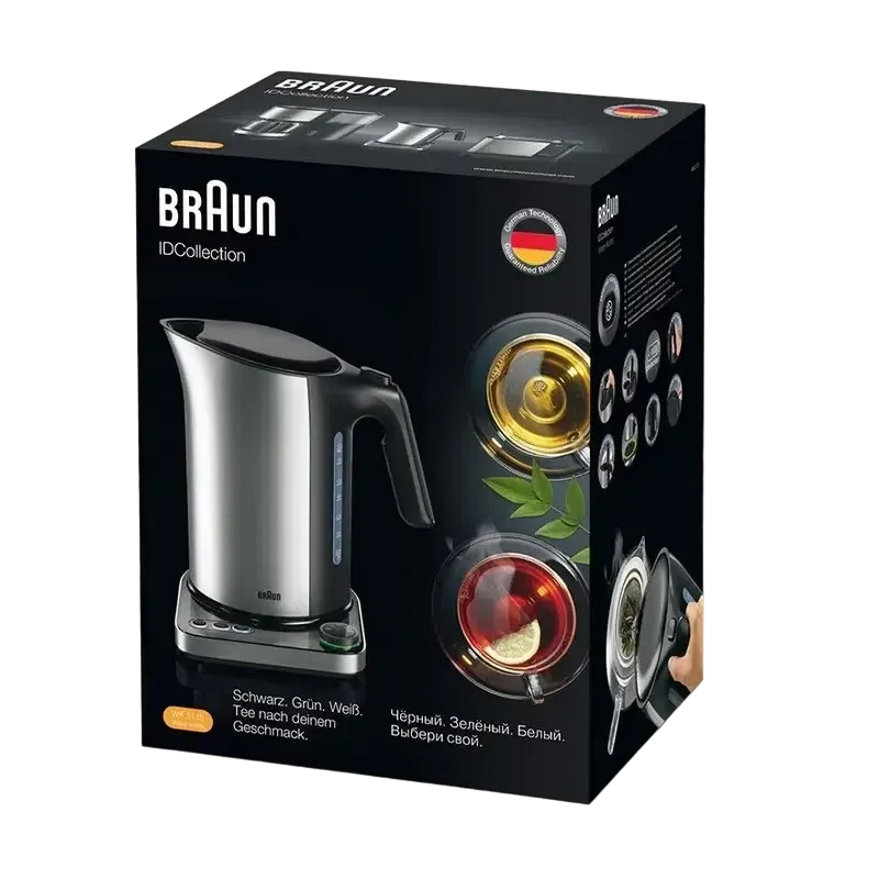 Электрочайник Braun WK 5115 BK, Black 6