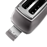 Тостер DeLonghi CTOT 2103 GY, Icona Metallics 4