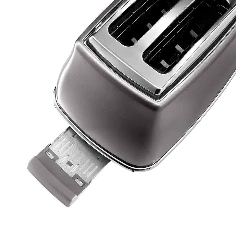 Тостер DeLonghi CTOT 2103 GY, Icona Metallics 4