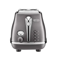 Тостер DeLonghi CTOT 2103 GY, Icona Metallics 3