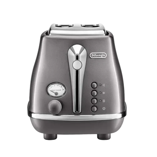 Тостер DeLonghi CTOT 2103 GY, Icona Metallics