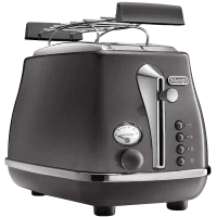 Тостер DeLonghi CTOT 2103 GY, Icona Metallics 2