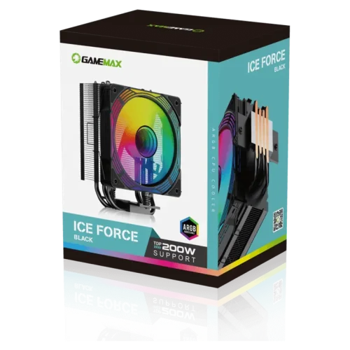 Система охлаждения Gamemax Ice Force BK, Черный