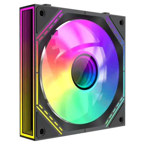Ventilator PC Gamemax FN12A-S3I, 120 mm, Negru
