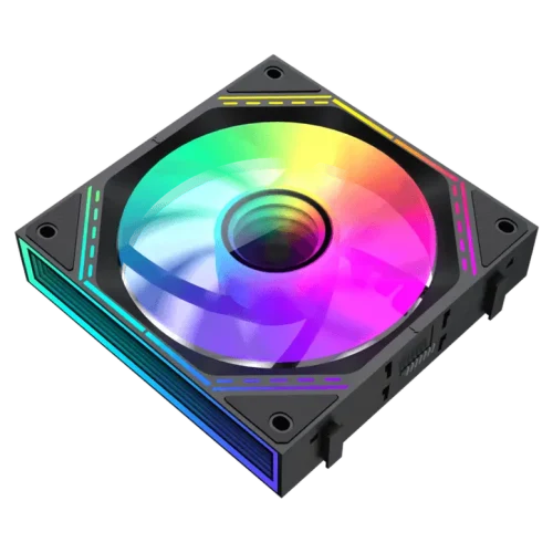 Ventilator PC Gamemax FN12A-S3I, 120 mm, Negru