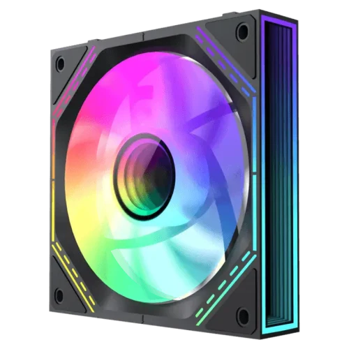 Ventilator PC Gamemax FN12A-S3I, 120 mm, Negru