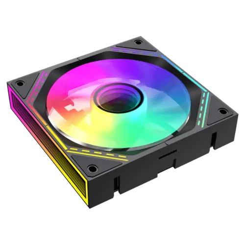 Ventilator PC Gamemax FN12A-S3I, 120 mm, Negru