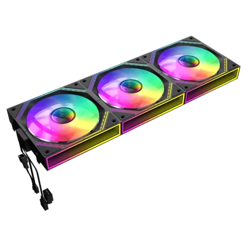 Ventilator PC Gamemax FN12A-S3I, 120 mm, Negru