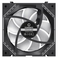Ventilator PC Gamemax FN12A-S3I, 120 mm, Negru 8