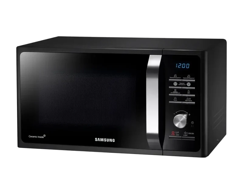 Микроволновая печь Samsung MG23F301TAK/OL, Black 4