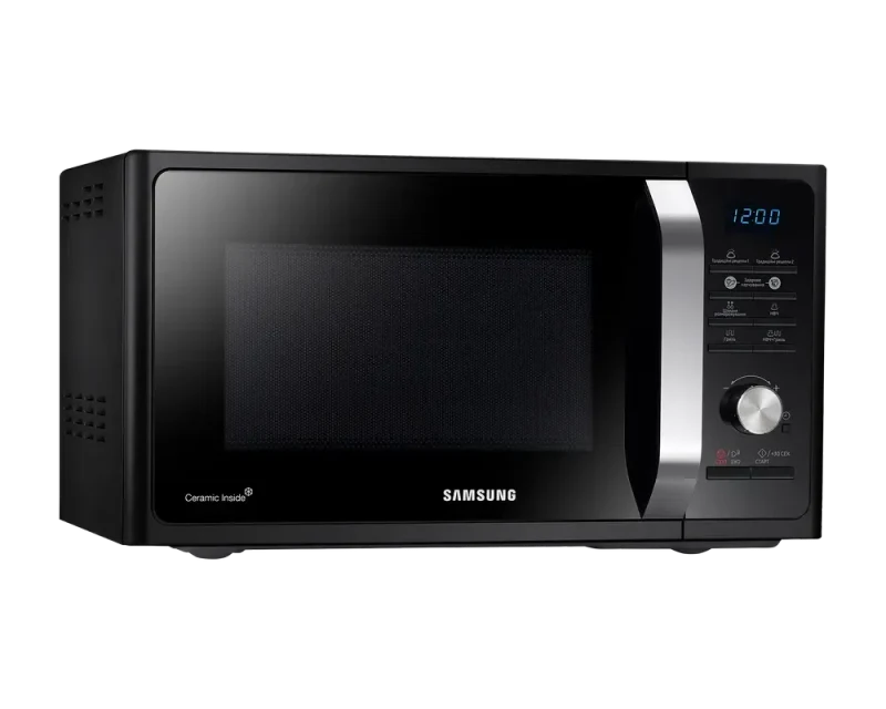 Микроволновая печь Samsung MG23F301TAK/OL, Black 3