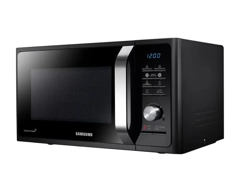 Микроволновая печь Samsung MG23F301TAK/OL, Black 2