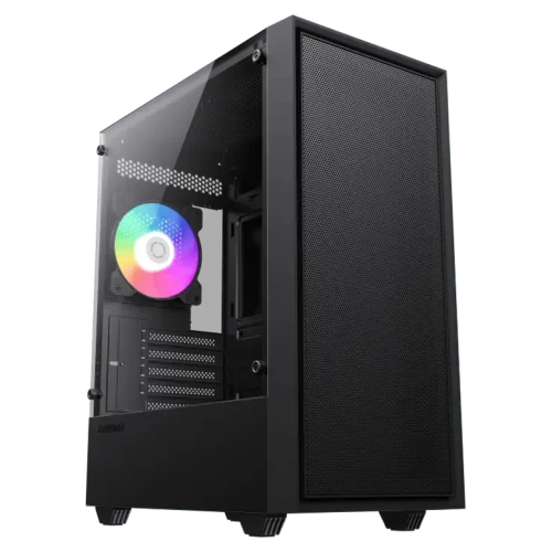 Carcasă PC GameMax STORM Mini-Tower, Negru