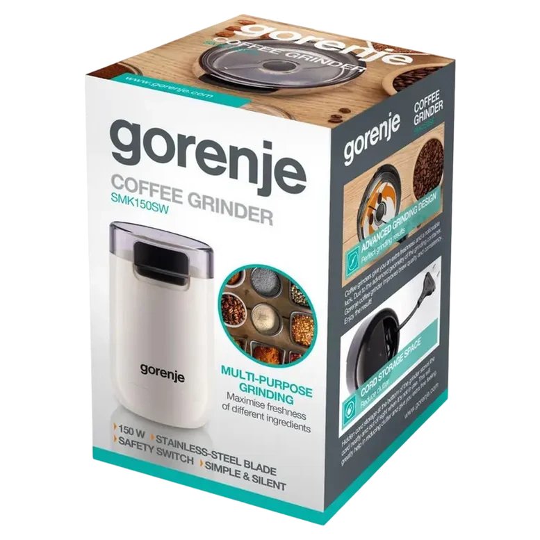 Râșniță de cafea Gorenje SMK150SW, Alb 8