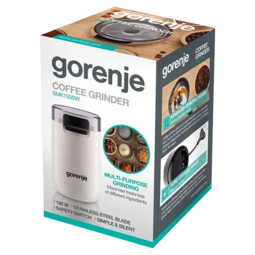 Кофемолка Gorenje SMK150SW, Белый