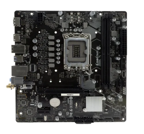 Placă de bază BIOSTAR H610MT-E, Black
