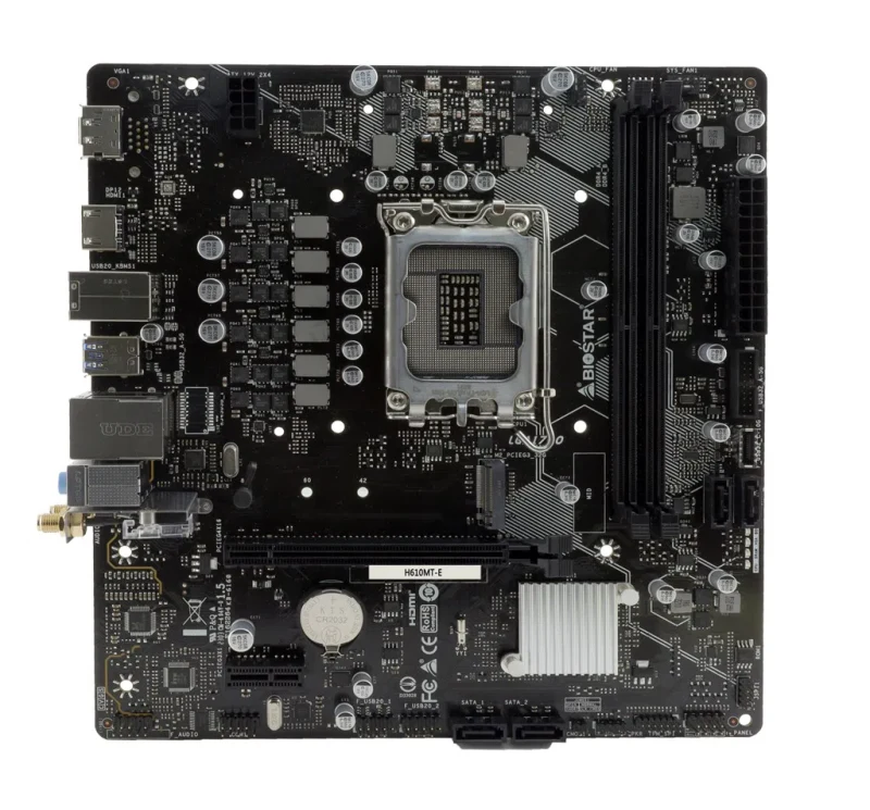 Placă de bază BIOSTAR H610MT-E, Black 4