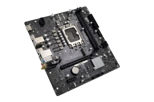 Placă de bază BIOSTAR H610MT-E, Black