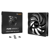 Ventilator PC be quiet! Pure Wings 3 PWM High-speed, 140 mm, Negru 7