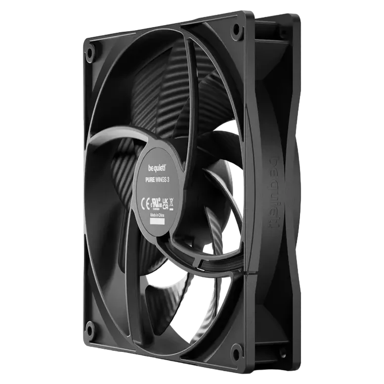 Ventilator PC be quiet! Pure Wings 3 PWM High-speed, 140 mm, Negru 5