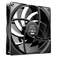 Ventilator PC be quiet! Pure Wings 3 PWM High-speed, 140 mm, Negru 2